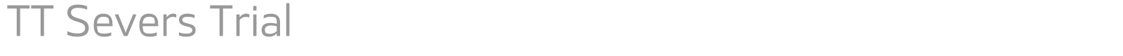TT Severs font preview